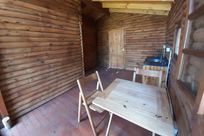 Venta Cabaña de tronco macizo Santa Ana