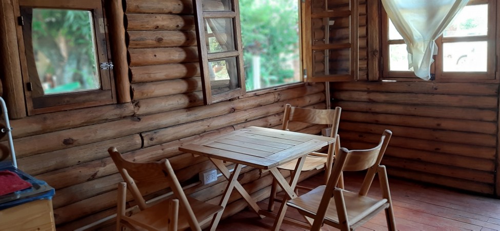 Venta Cabaña de tronco macizo Santa Ana