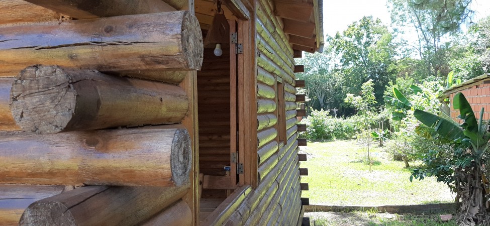 Venta Cabaña de tronco macizo Santa Ana