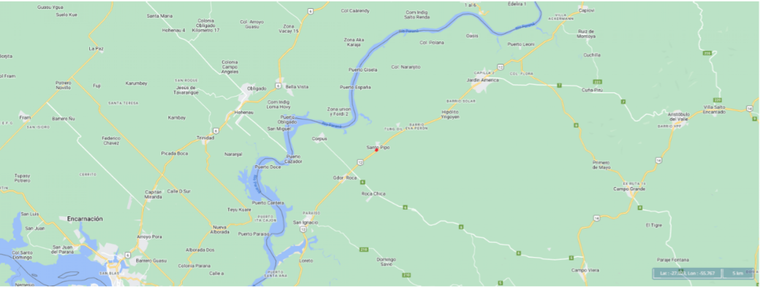 Terreno en Venta - Santo Pipo, Misiones.