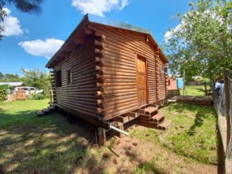 Venta Cabaña de tronco macizo Santa Ana